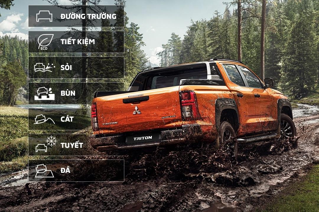 7 Chế độ lái tùy chọn